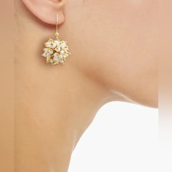 NWT Rosantica Pearl Earrings